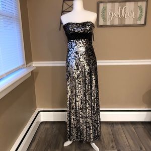 Sequin Evening Gown